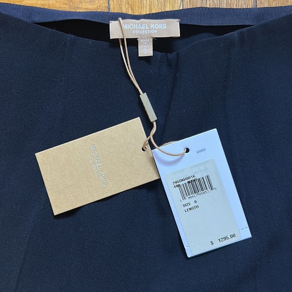 NWT Michael Kors Collection Flared Stretch-Wool Trousers - Picture 9 of 13